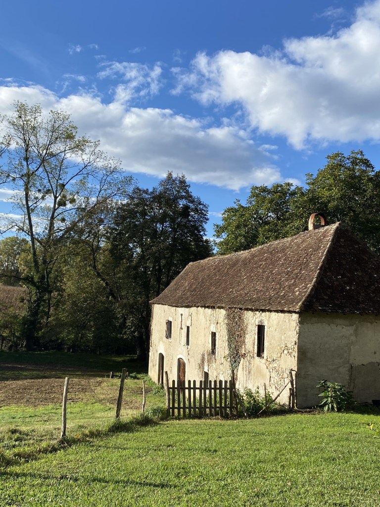 Bâtiment agricole du XVIIIe siècle au domaine de Cassou (propriété privée) près d'Orthez.